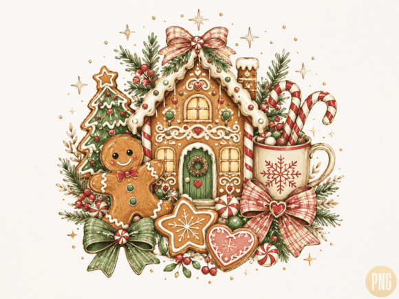Download Gingerbread House Christmas PNG - Gingerbread house Collection